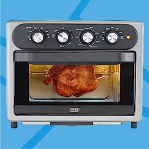 Dash Chef Series 7 in 1 Convection Toaster Oven Cooker With Rotisserie