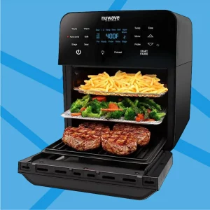 Nuwave Brio Air Fryer Smart Oven With Rotisserie