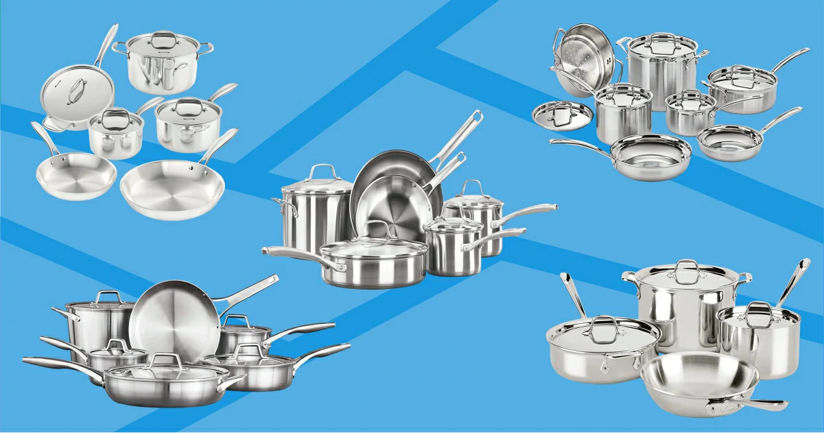 The Best Stainless Steel Cookware Sets for Every Budget