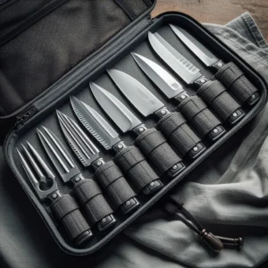 Storing Knives in a Travel Case