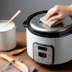 The rice cooker lid is often overlooked when cleaning, but it's an essential part of ensuring your appliance remains in top condition. 