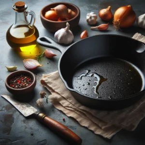 How to season a cast iron skillet