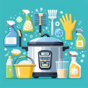 While many effective cleaning solutions can be made at home, there are also commercial rice cooker cleaning products available. 