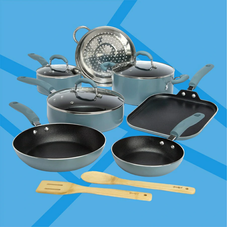 Goodful Premium affordable nonstick cookware set