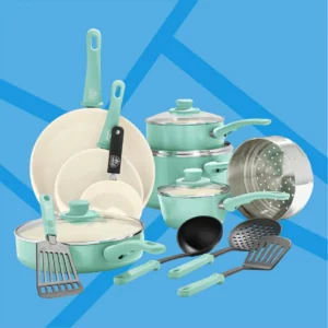 GreenLife Soft Grip affordable nonstick cookware set